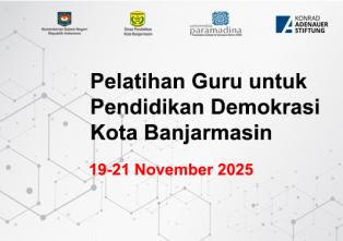 Pelatihan Guru untuk Pendidikan Demokrasi Kota Banjarmasin