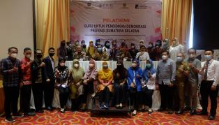 Pelatihan Guru untuk Pendidikan Demokrasi Provinsi Sumatera Selatan
