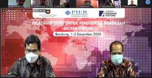 Pelatihan Guru untuk Pendidikan Demokrasi via Online Kota Bandung